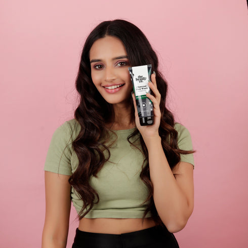 the beauty co Charcoal Face Wash With Salicylic Acid For Pore Minimizing